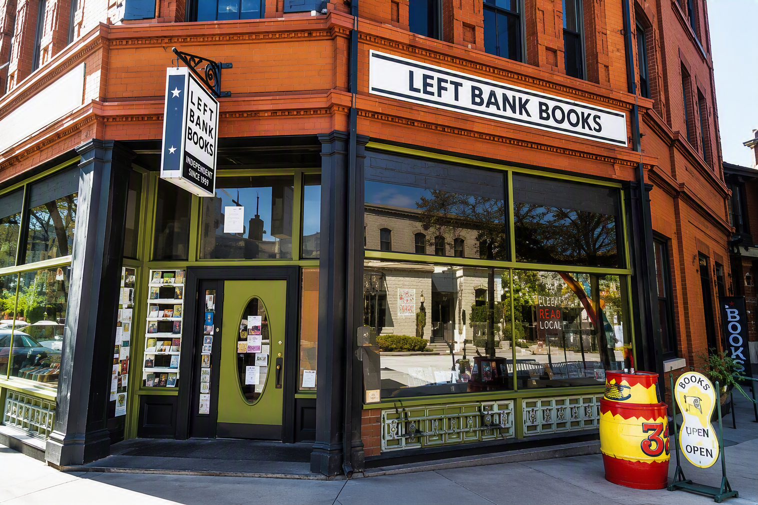 Left Bank Books storefront